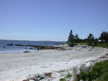 nova scotia beaches, beach, white sandy, hunts point, south shore, liverpool, nova scotia, canada