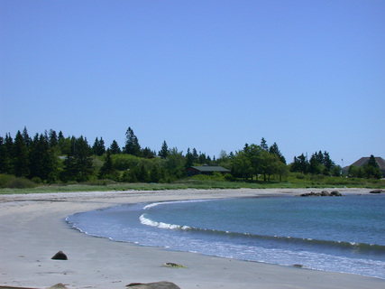 Hunts Point Beach on Nova Scotia's South Shore near liverpool