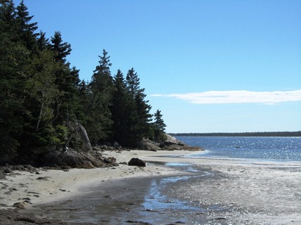 Port Joli, Nova Scotia, sandy beach