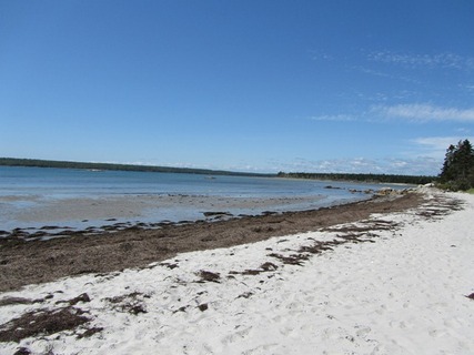 Port Joli Beach, Nova Scotia, white beach,