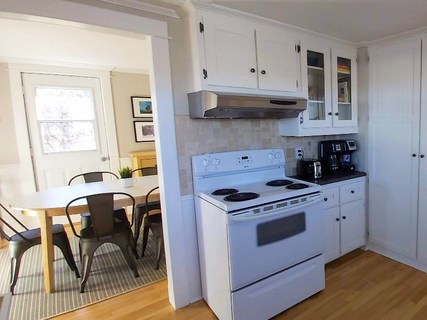 Fully equipped kitchen at Harbour Tide House in Port Mouton Nova Scotia